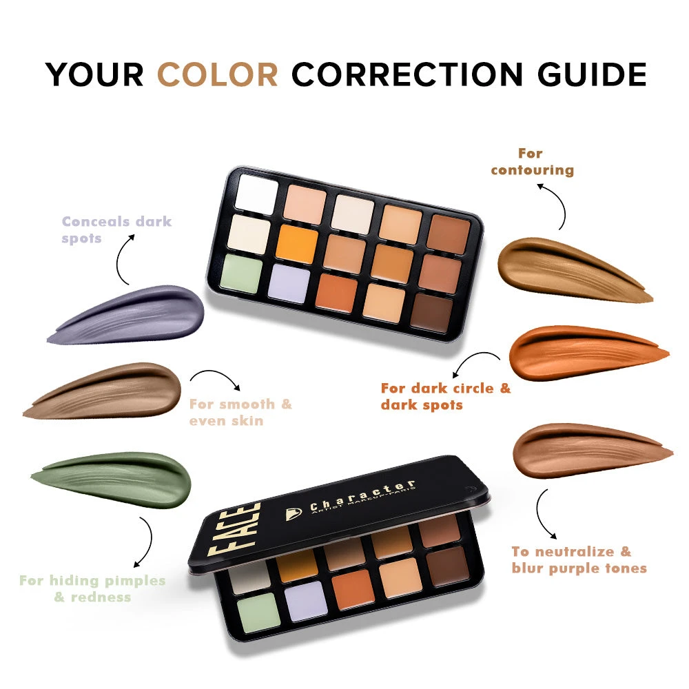 Pro Concealer Palette C-A302 — C-A302
