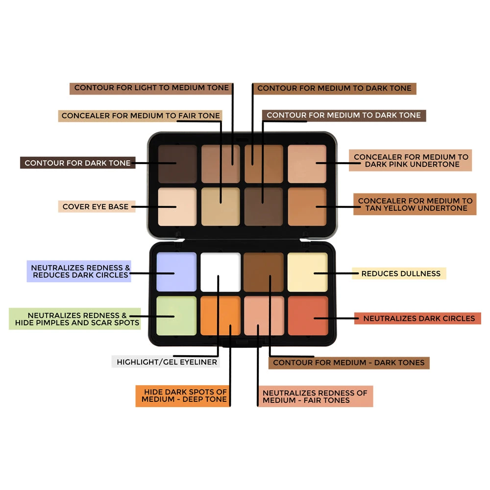 16 Color Camouflage HD Palette — CHP001
