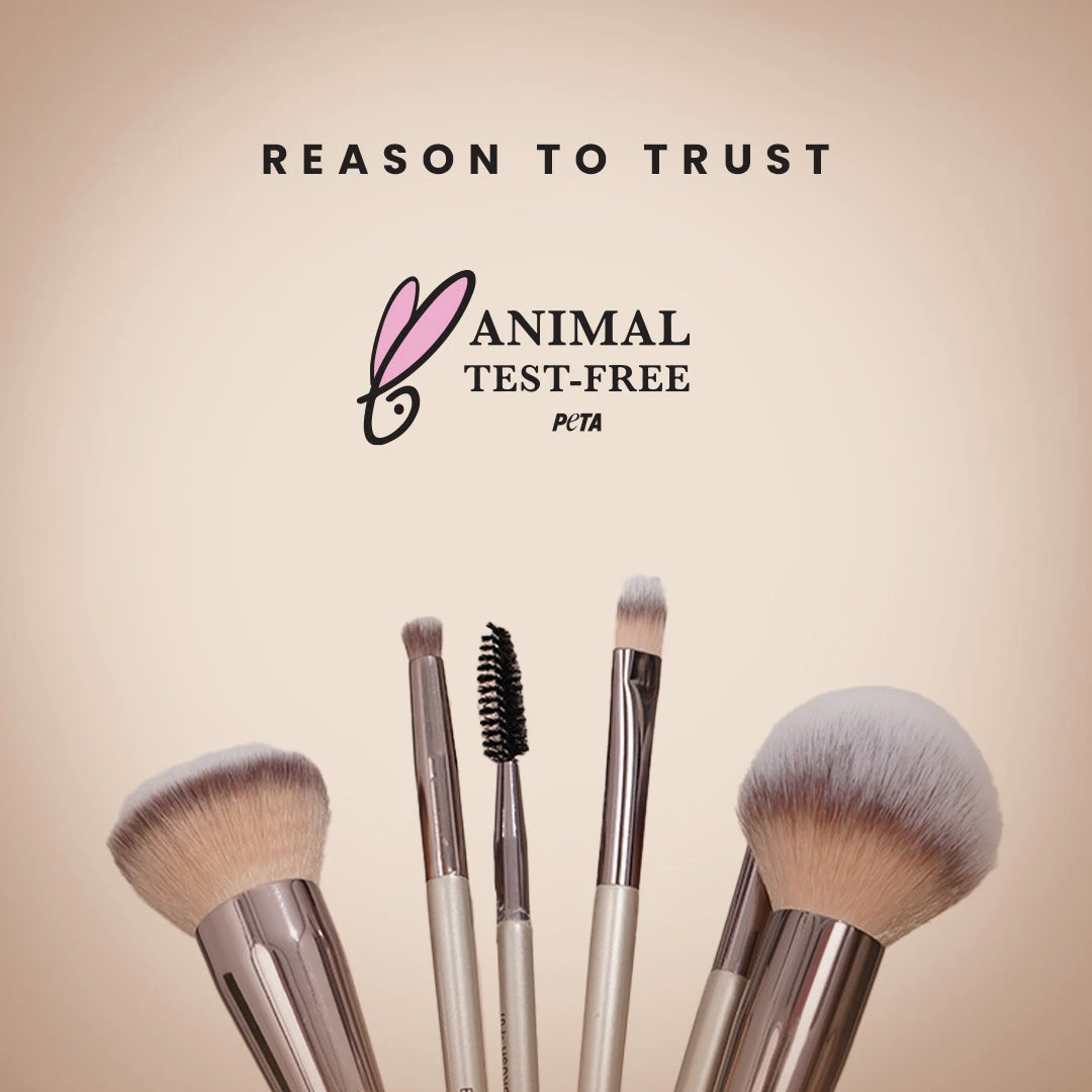 Professional Face & Eye Brush Set — 6 unit