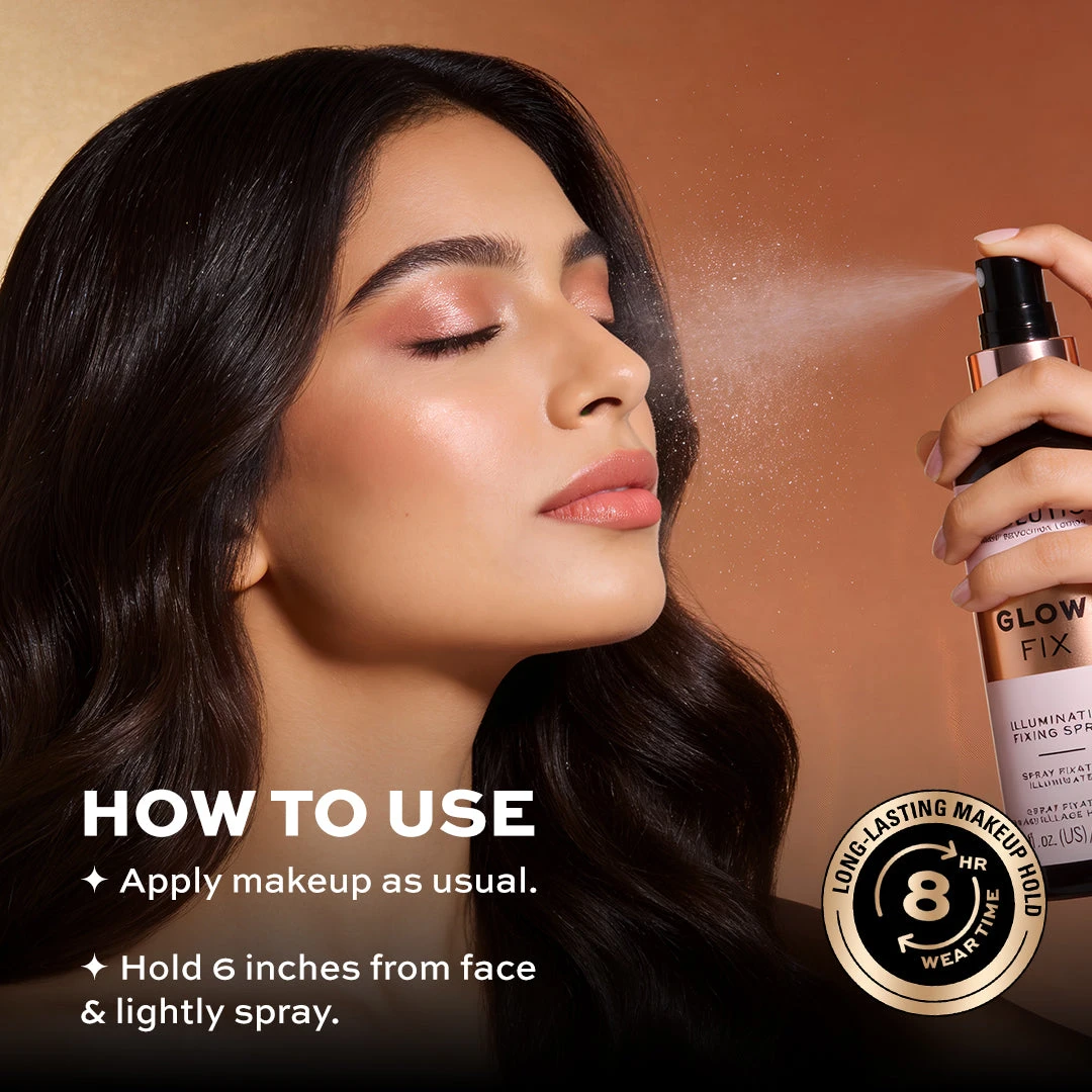 Glow Fix Illuminating Fixing Spray — 100 ml