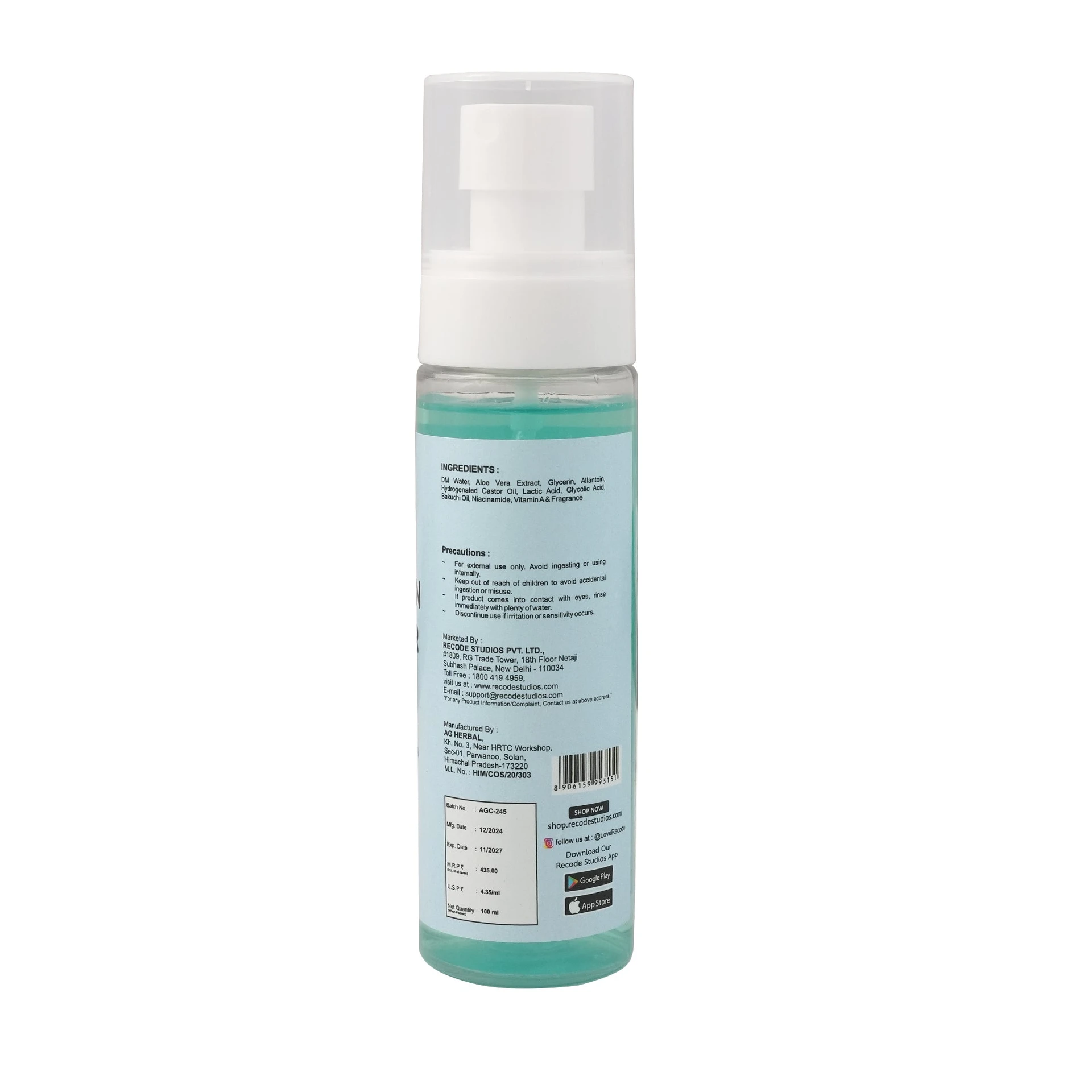 Collagen Booster Mist — 100 ml