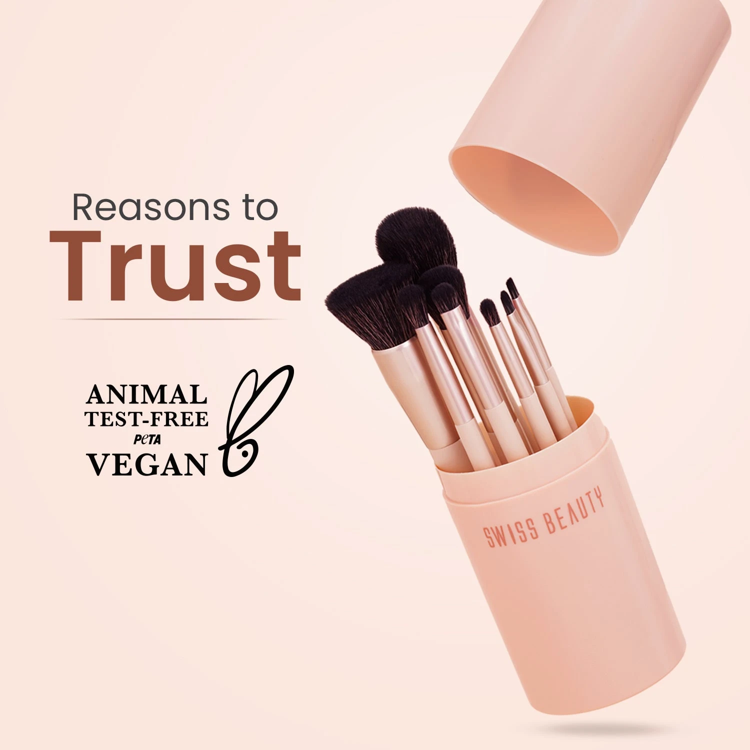 Take Me Anywhere 8-in-1 Brush Set — 8 pcs