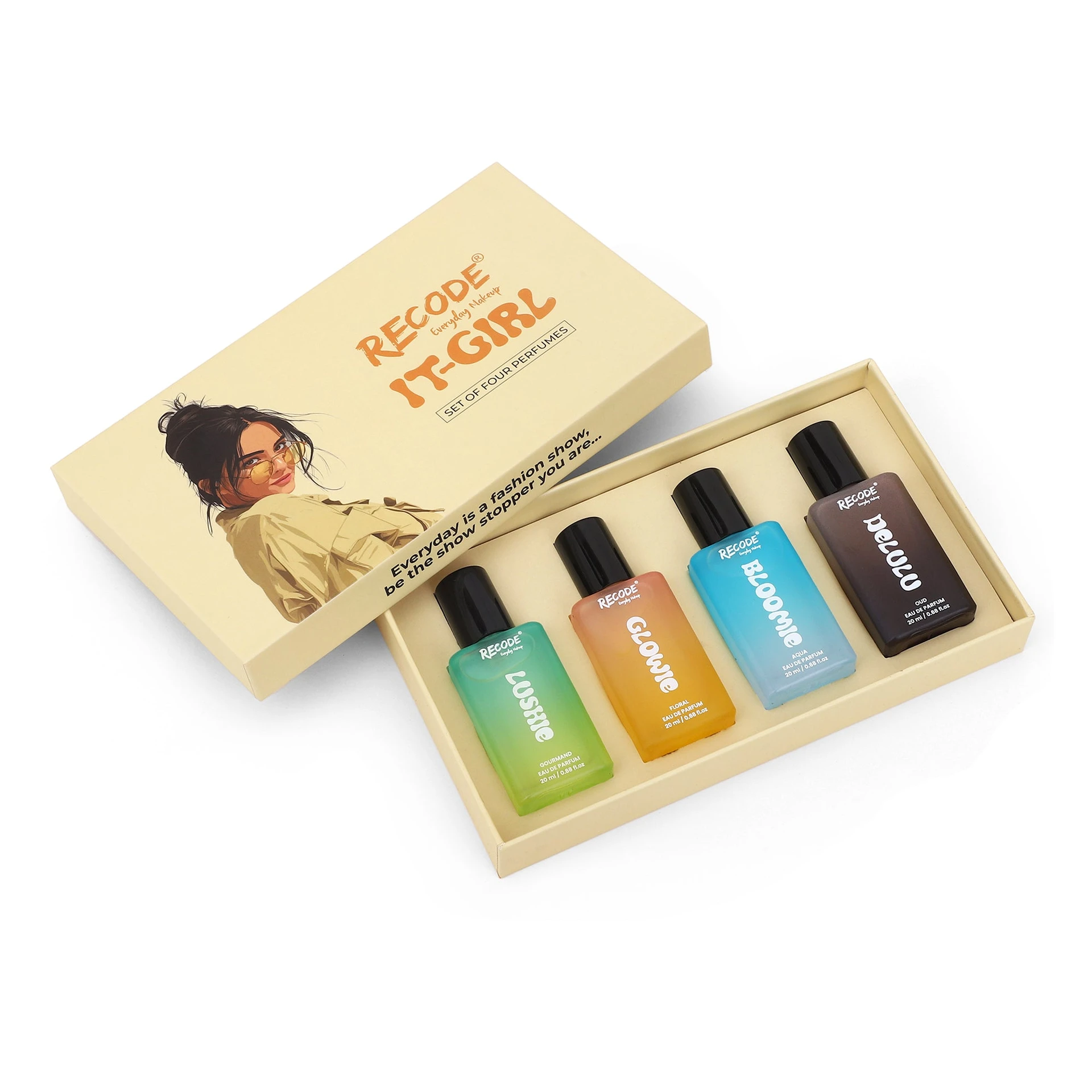 Recode IT GIRL Perfume Set of 4 — 20 ML x 4