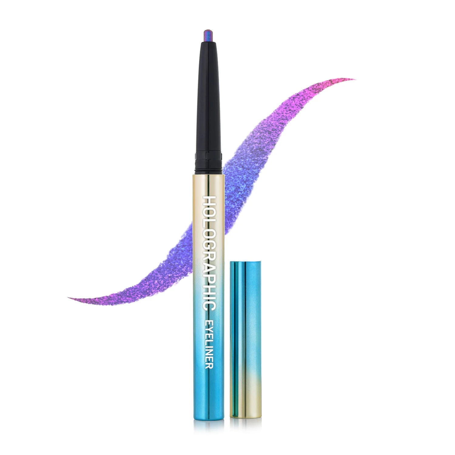 Holo Graphic Eyeliner — 01 Milky Way