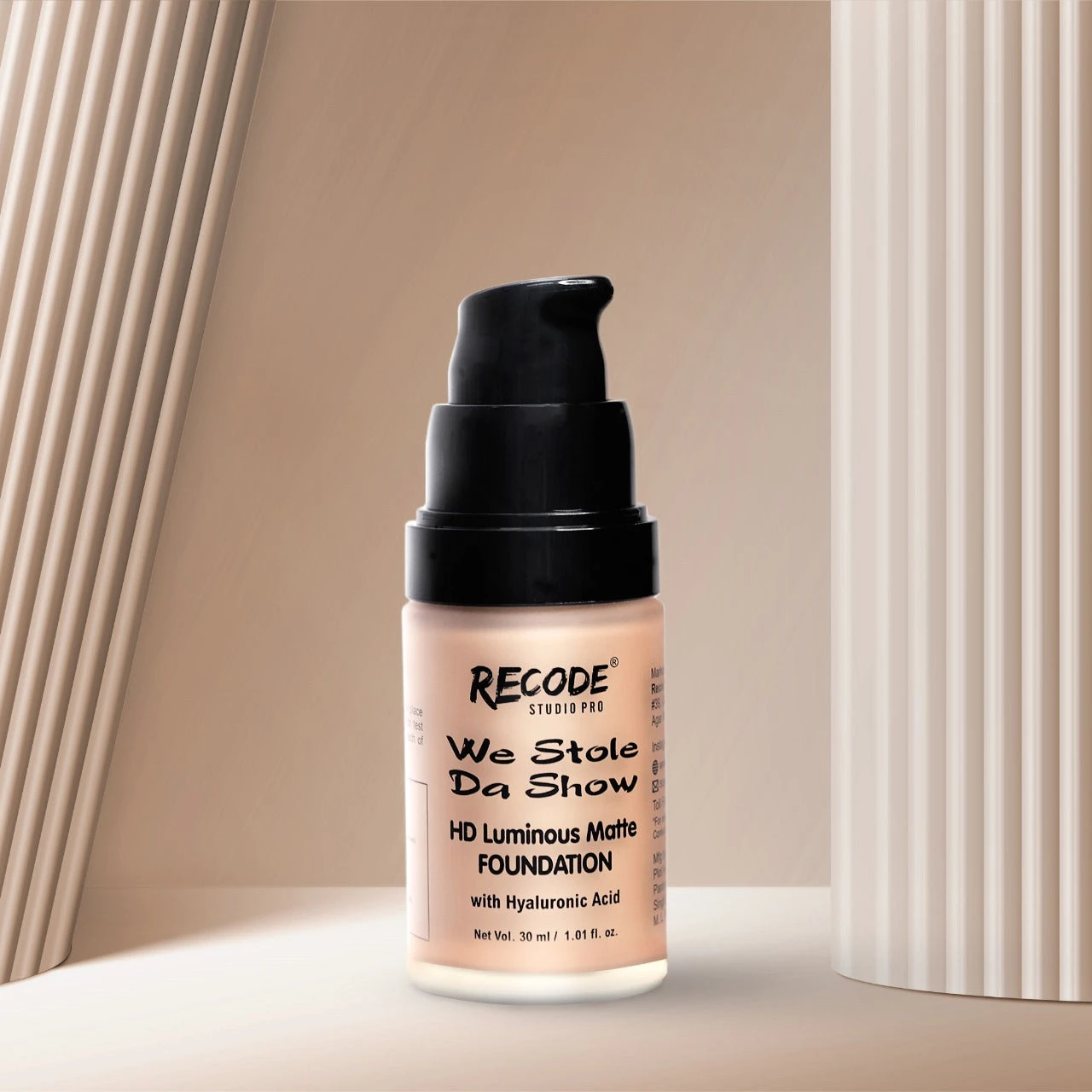 HD Luminous Matte Foundation — 1.01 ALHIND