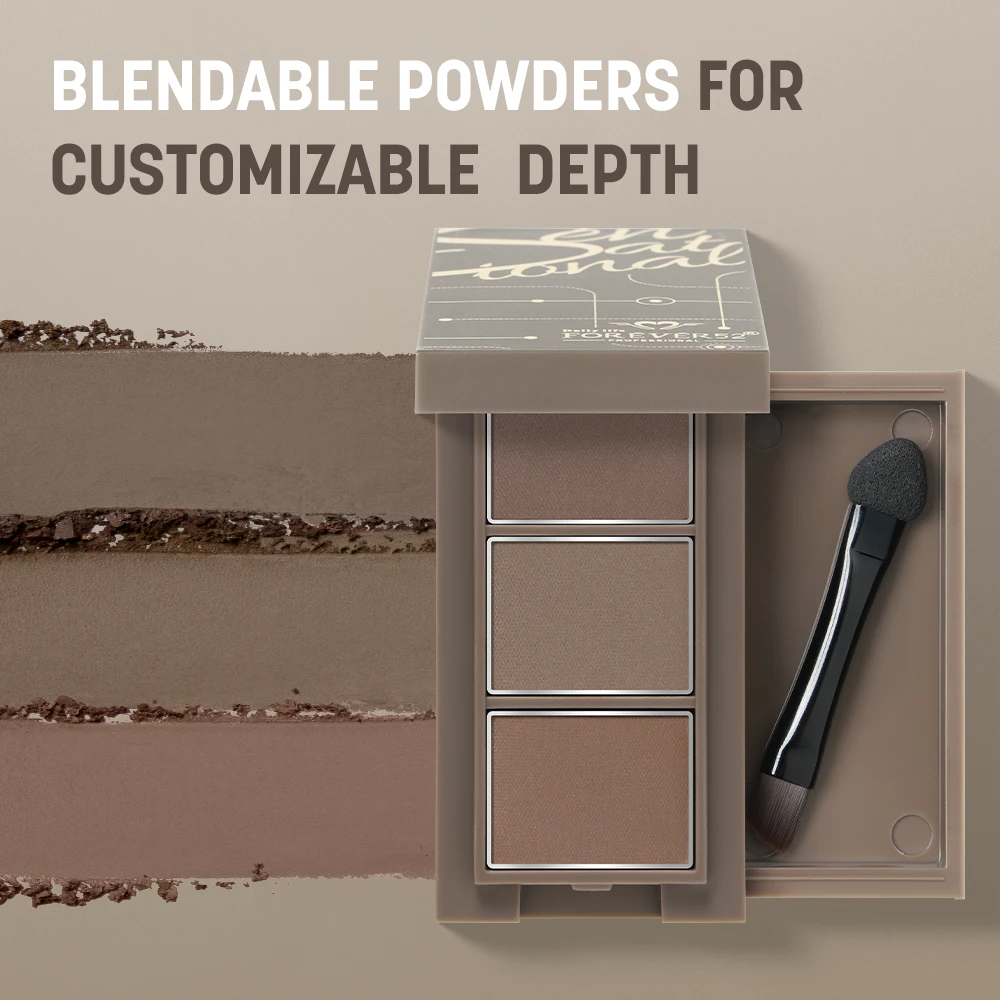 Sensational 3 Color Eyebrow Kit — 3 Color Eyebrow Kit