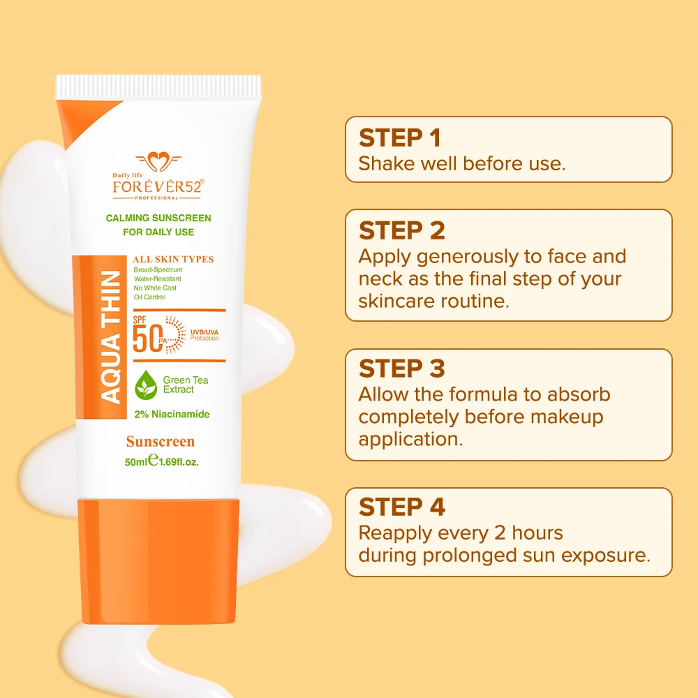 Aqua Thin Calming Sunscreen — FAQ001 50ml